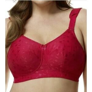 40J ELILA Jacquard Softcup Style 1305 RED - New In Package